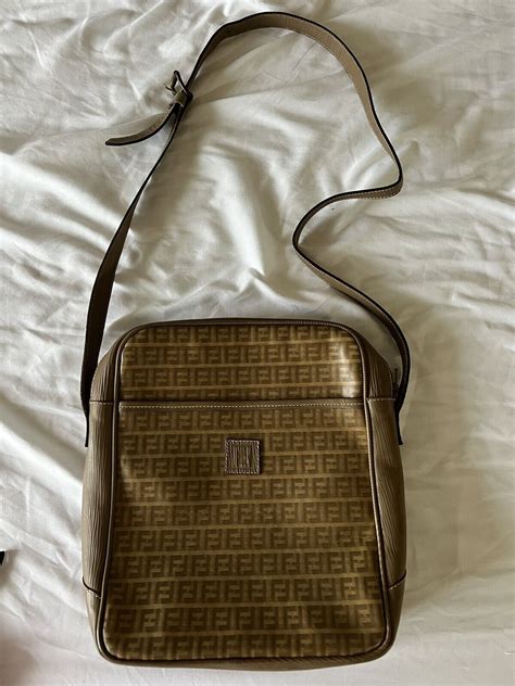 sac fendi baguette vintage|authentic vintage Fendi crossbody bag.